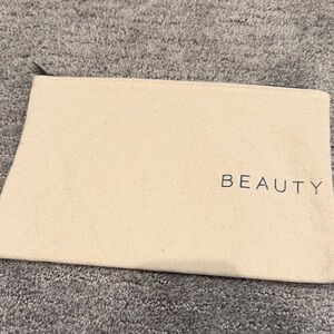 Beautycounter Cream Cosmetic Pouch